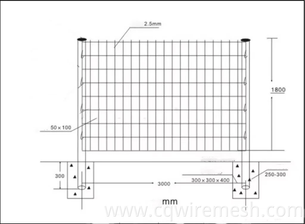 PVC Coated Galvanized Welded Mesh Euro Fence Wire Roll 1.7/2.2mm 100X50mm Netting Gardening Courtyard Park Soft Green Grey Color